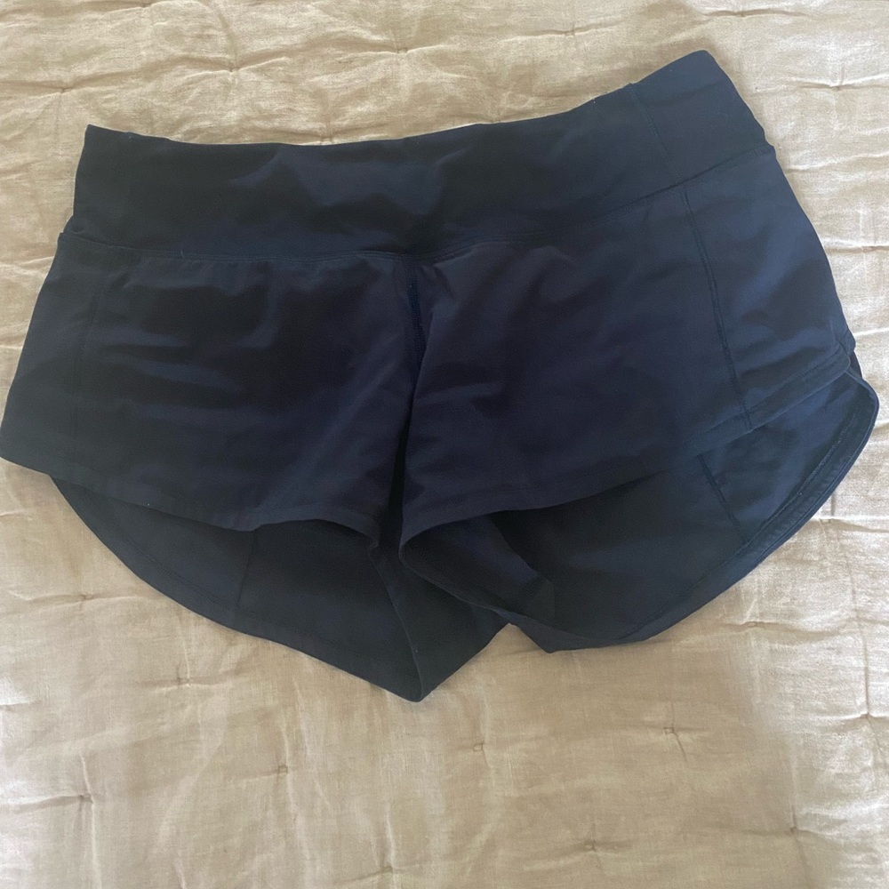 Lululemon size 4 length 2.5 navy